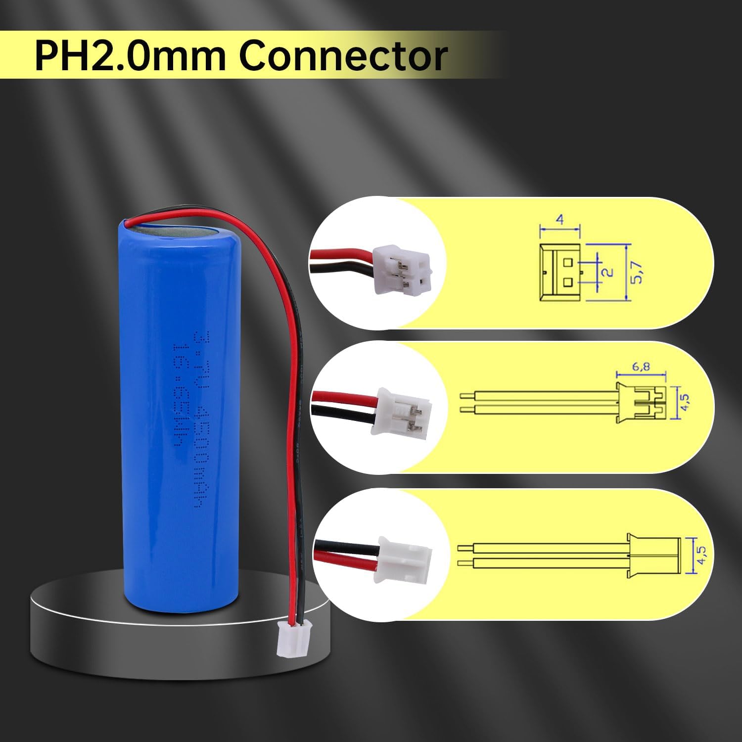21700 4500mAh li-ion battery