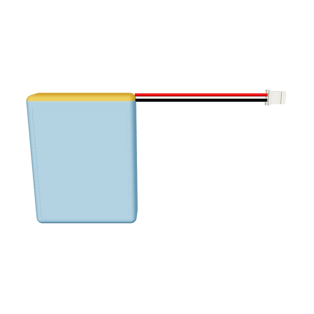 YDL 134049 2800mAh 3D model, 13x40x51mm