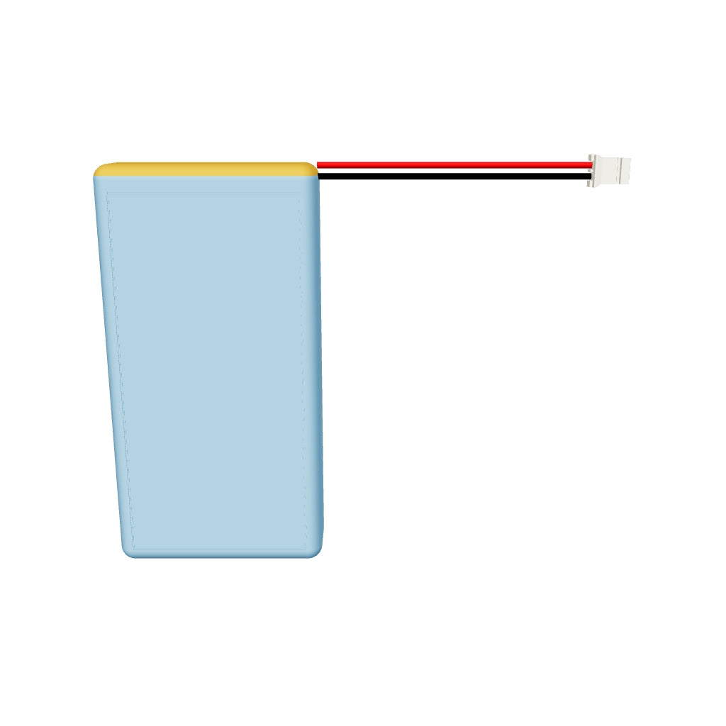 YDL 134075 6000mAh 3.7V lithium polymer battery interactive 3D model