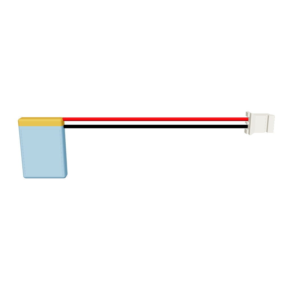 YDL 301215 30mAh 3.7V lithium polymer battery interactive 3D model
