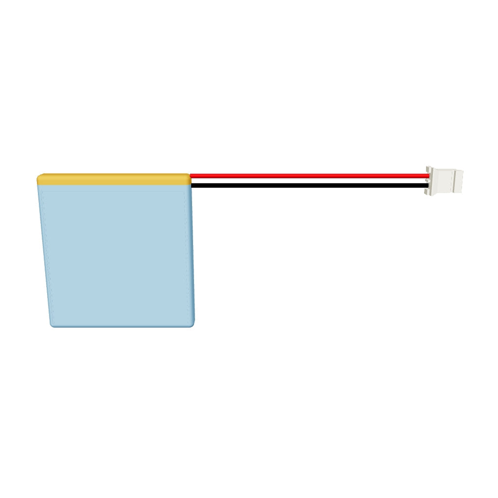 YDL 403232 360mAh 3D model, 4x32x34mm