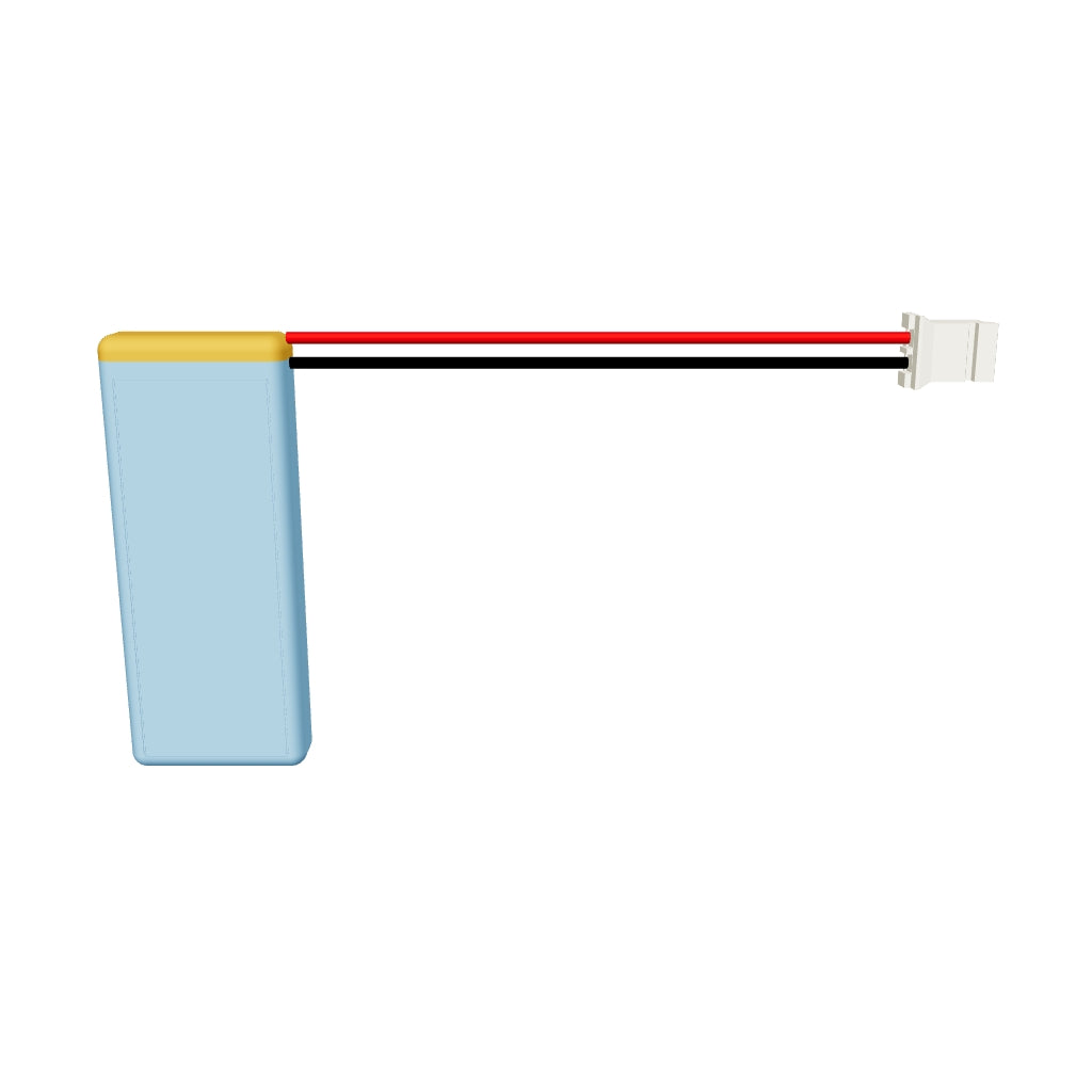 YDL 501535 230mAh 3.7V lithium polymer battery interactive 3D model