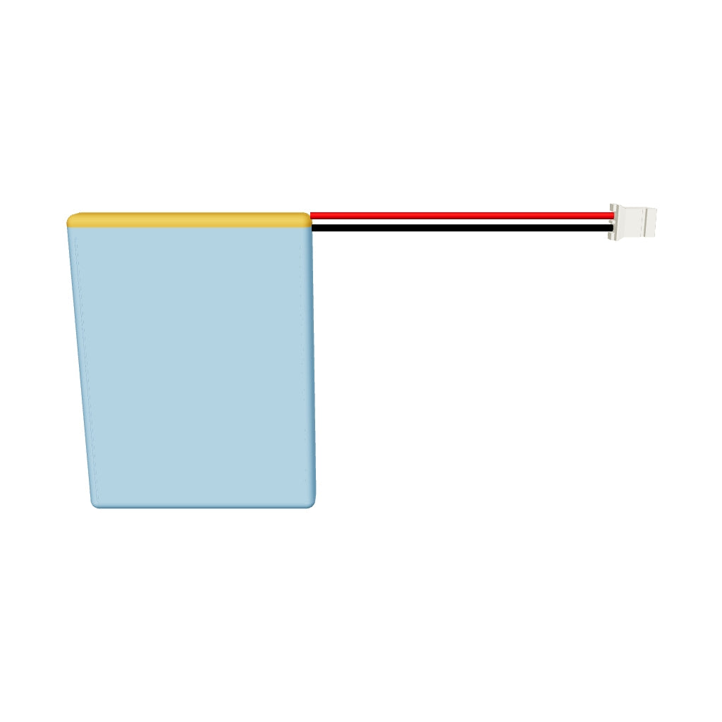 YDL 604050 1500mAh 3.7V lithium polymer battery interactive 3D model