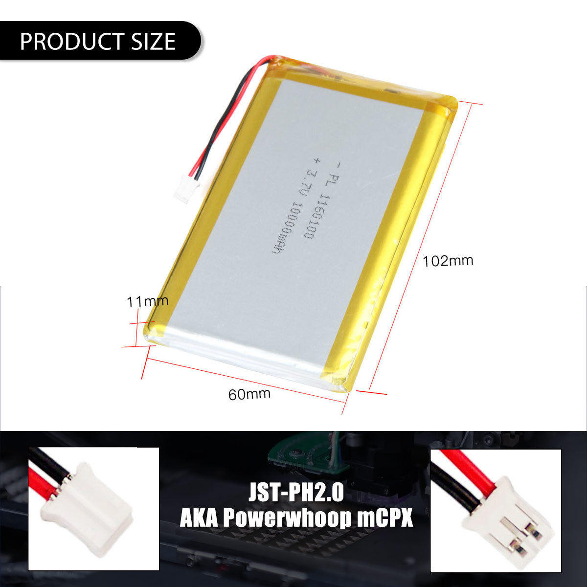lipo battery 3.7v 10000mah