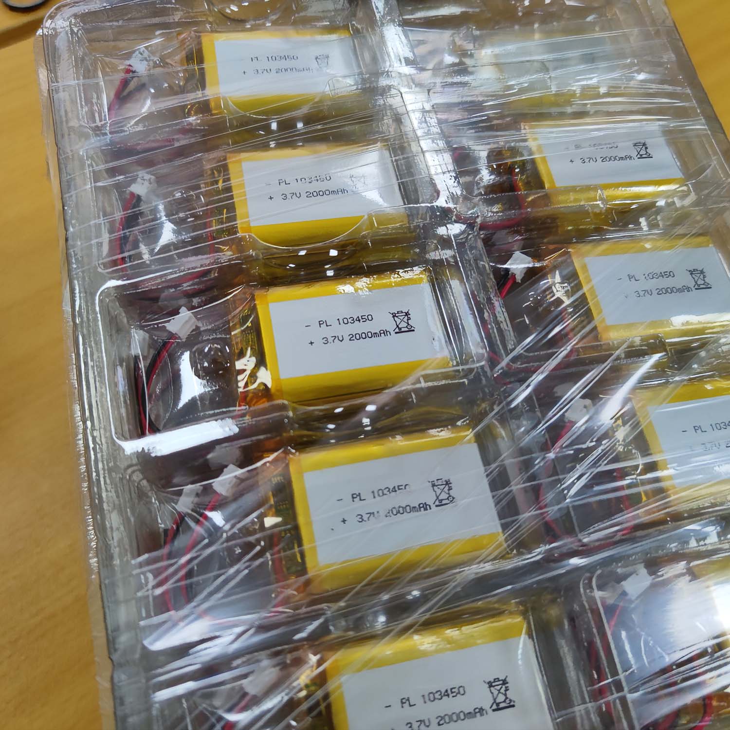 3.7V 2000mAh 103450 Lithium Polymer Battery