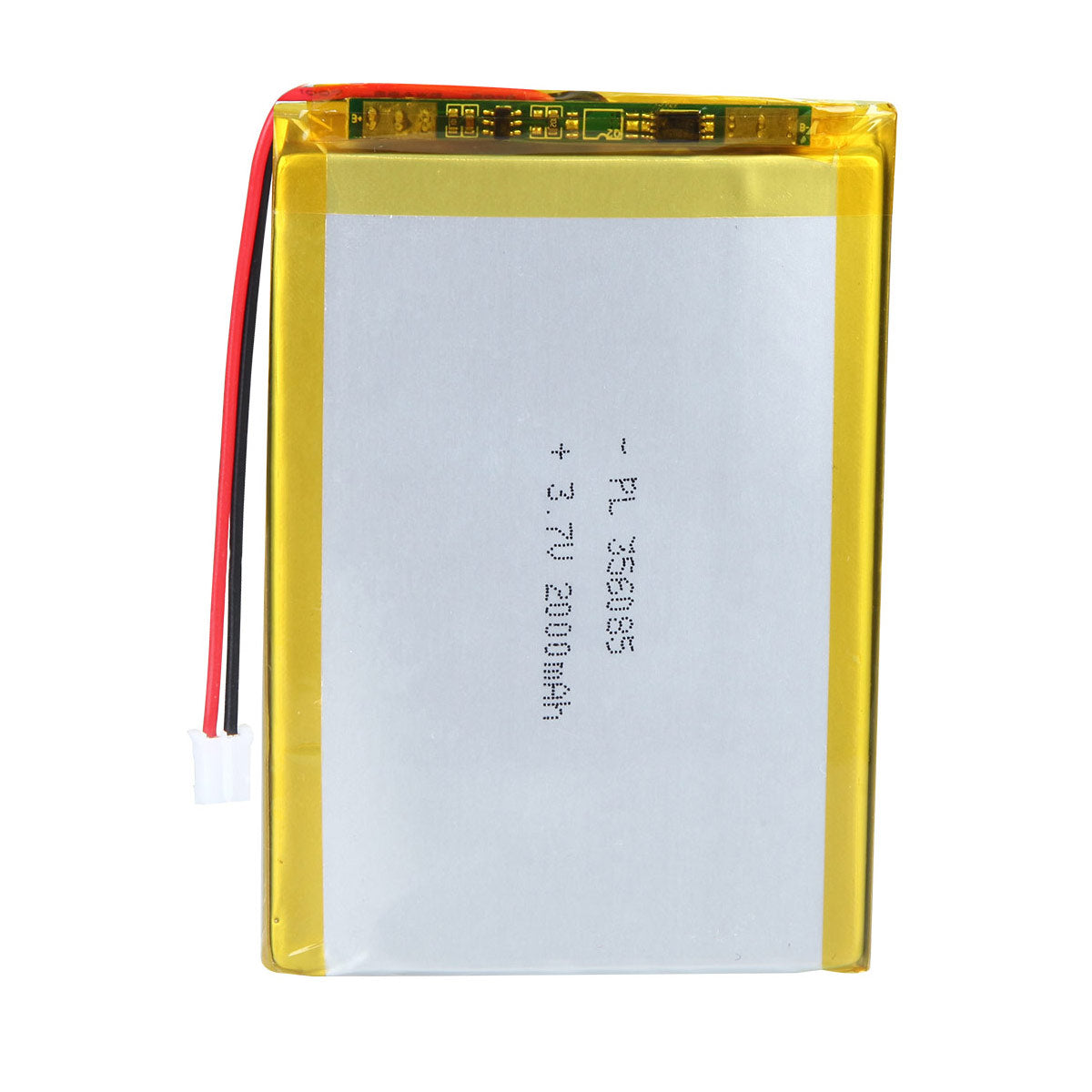 3.7V 2000mAh 356085 Rechargeable Lithium Polymer Battery