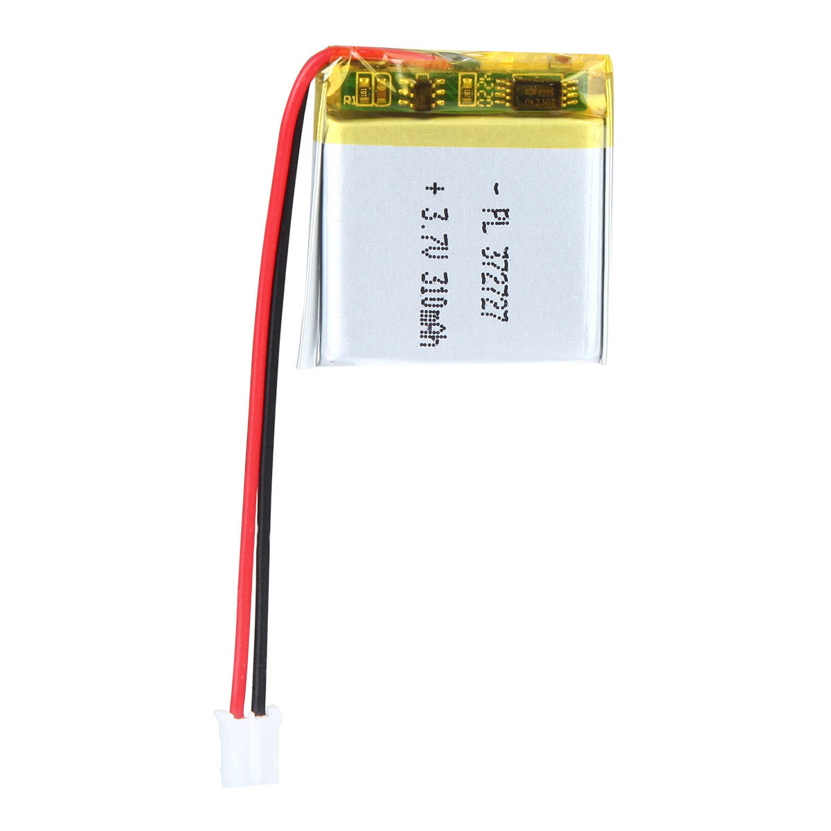 3.7V 310mAh 372727 재충전용 리튬 중합체 건전지 길이 29mm