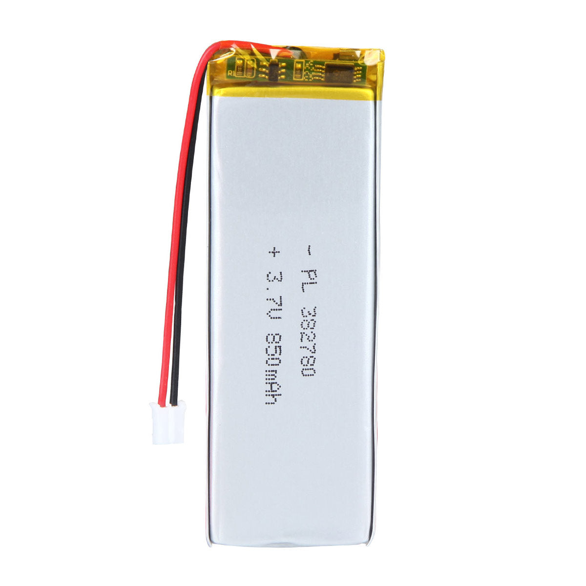3.7V 382780 850mAh 充電式リチウムポリマー電池