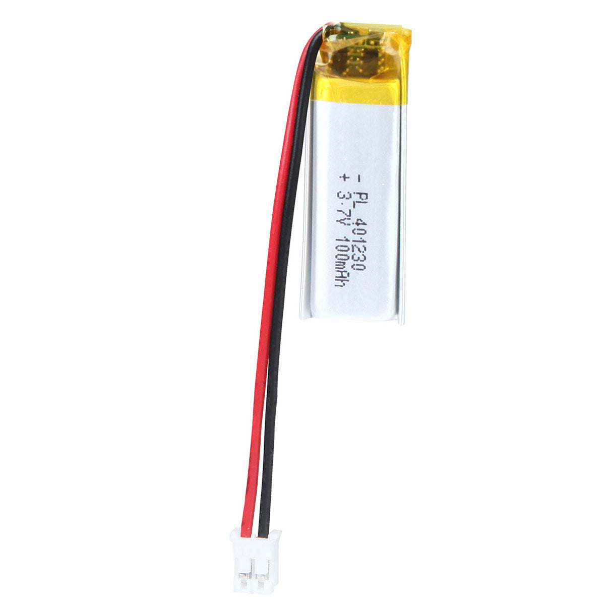 YDL 3.7V 100mAh 401230 Rechargeable Lithium Polymer Battery Length 32mm