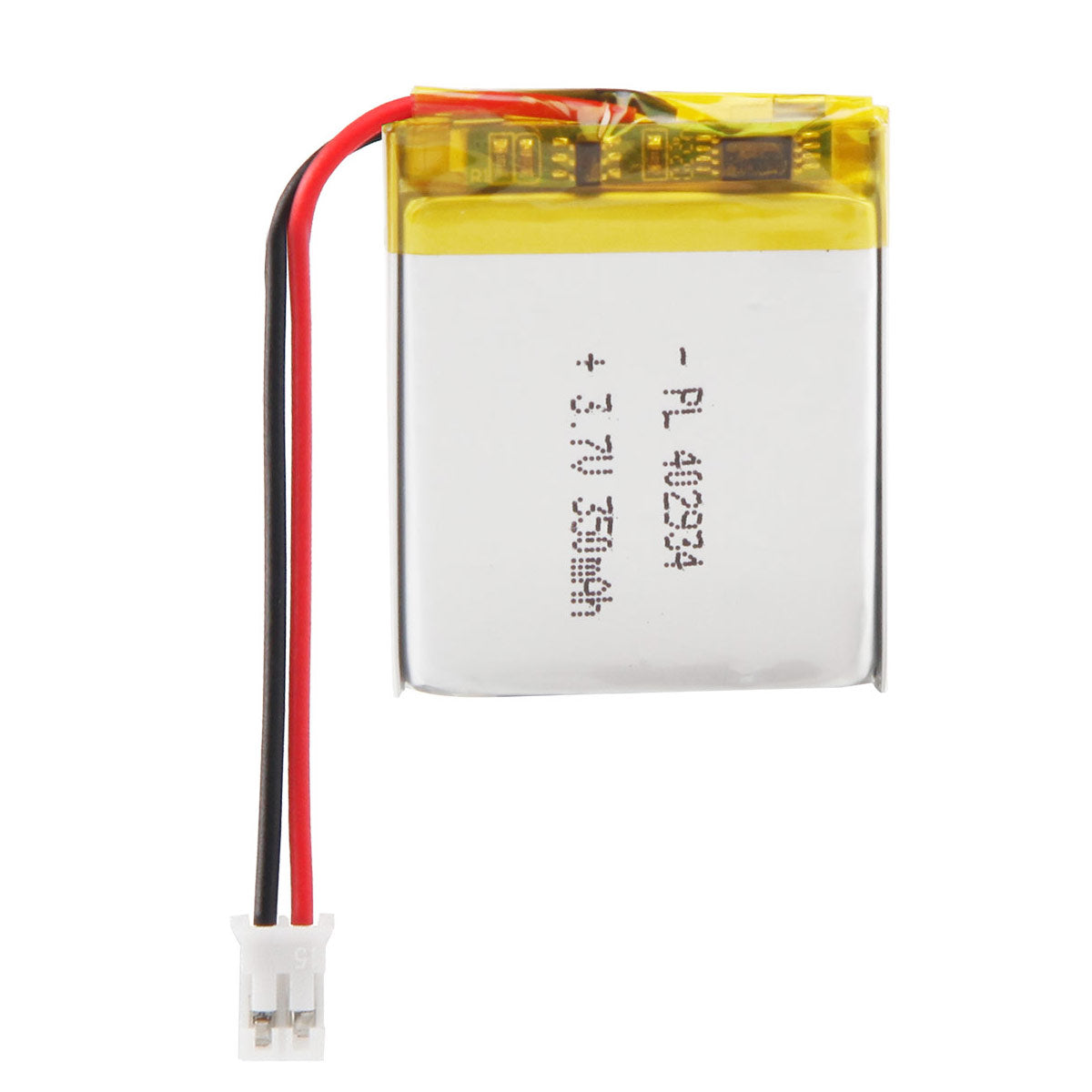 3.7V 350mAh 402934 재충전용 리튬 중합체 건전지 길이 36mm