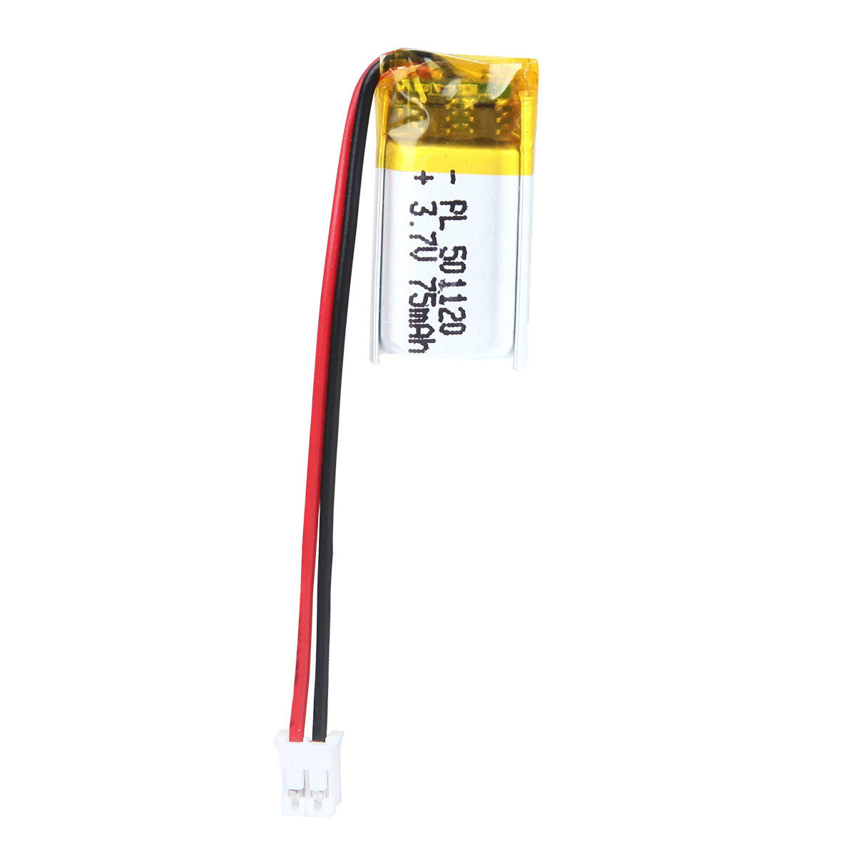 3.7V 75mAh 501120 Rechargeable Lithium Polymer Battery