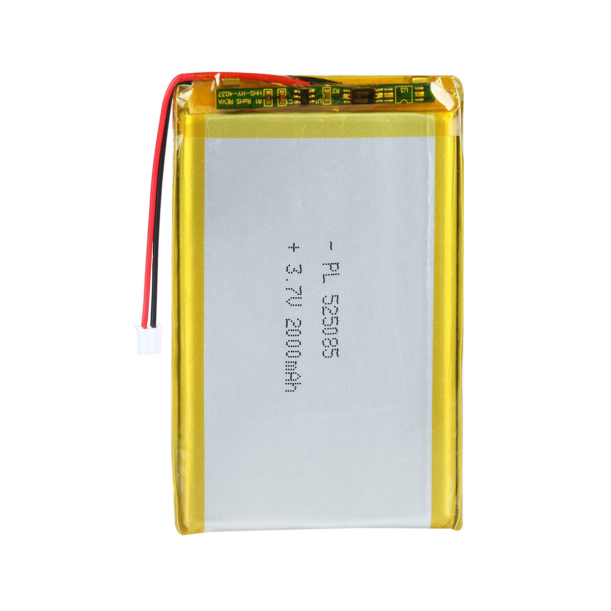 3.7V 2000mAh 525085 Lithium Polymer Ion Rechargeable Li-Po Battery