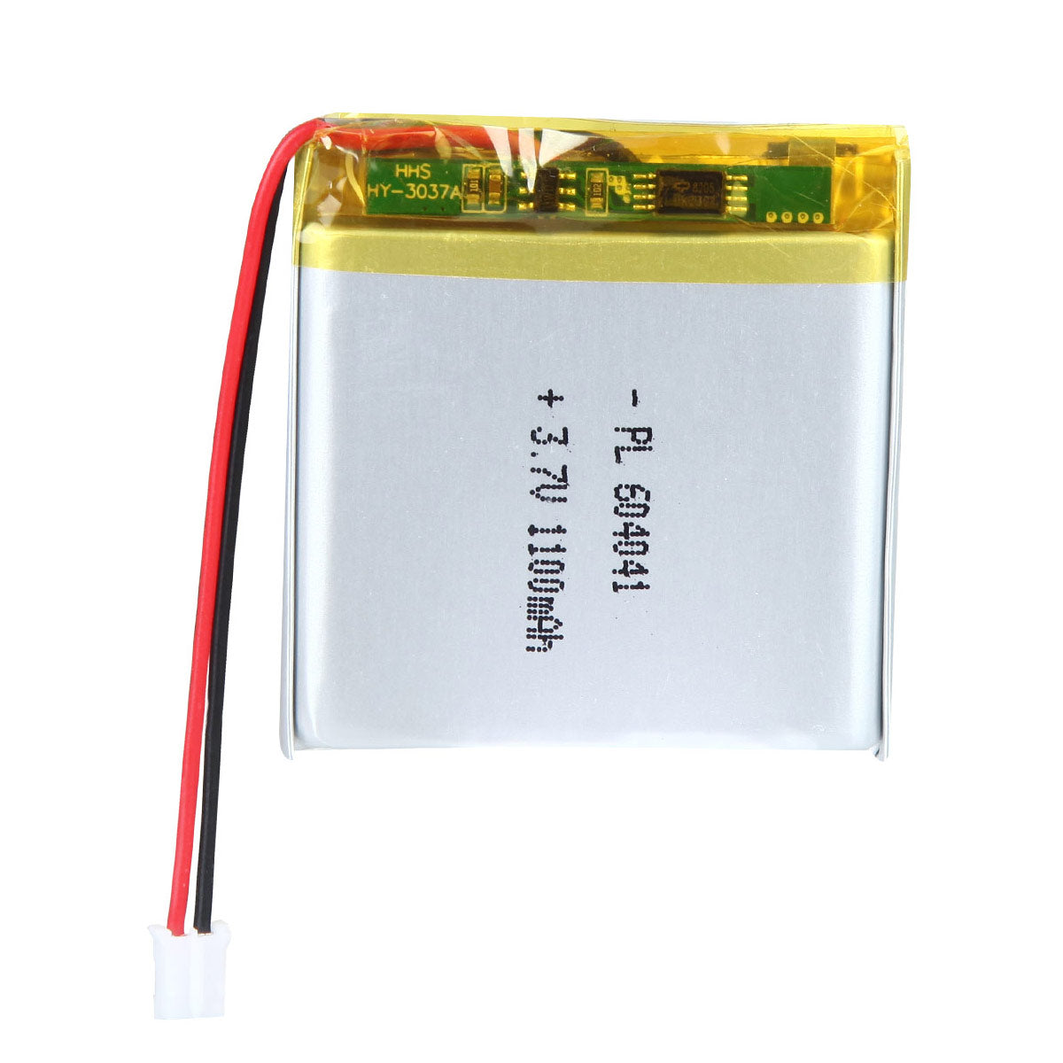3.7V 1100mAh 604041 재충전용 리튬 중합체 건전지 길이 43mm