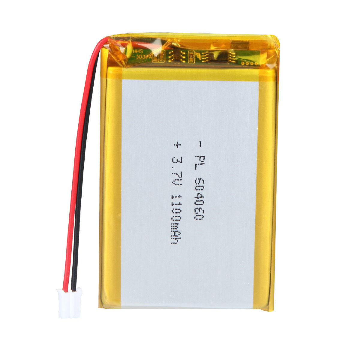 3.7V 1100mAh 604060 재충전용 리튬 중합체 건전지 길이 62mm