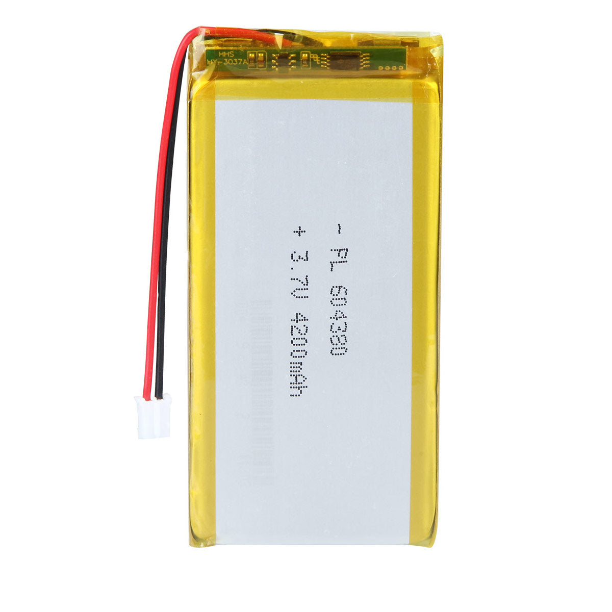 YDL 3.7V 4200mAh 604380 Batterie Lithium Polymère Rechargeable Longueur 82mm
