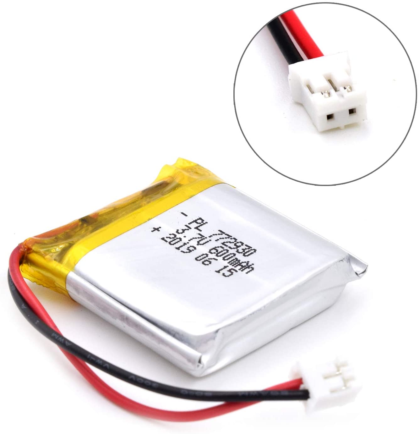 Batteria ricaricabile ai polimeri di litio YDL 3,7 V 600 mAh 772930
