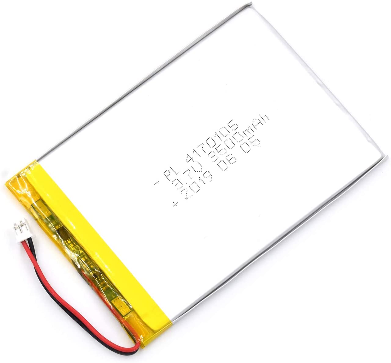Batteria ricaricabile ai polimeri di litio YDL 3.7V 3500mAh 4170105 Lunghezza 107mm
