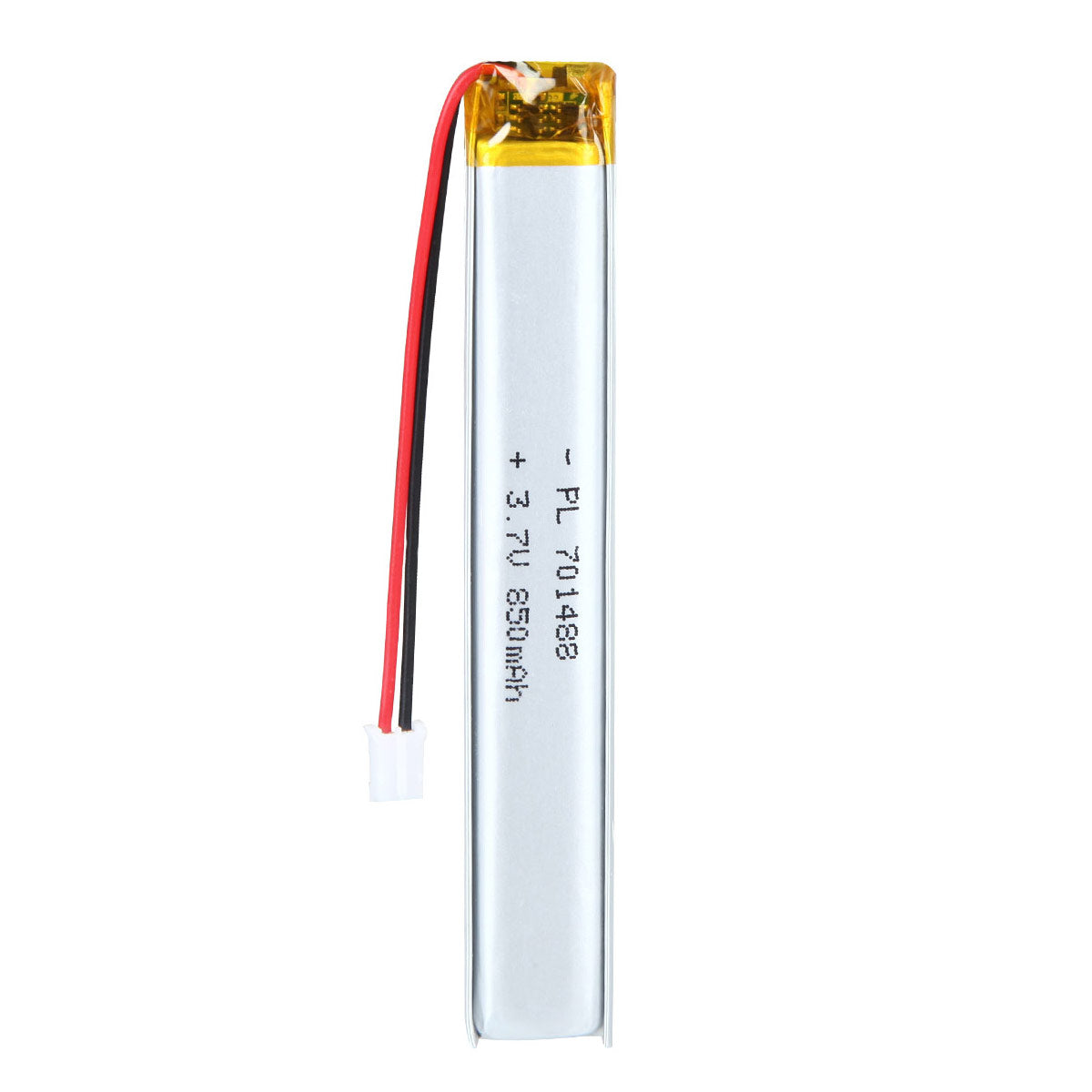 3.7V 701488 850mAh रिचार्जेबल लिथियम पॉलिमर बैटरी