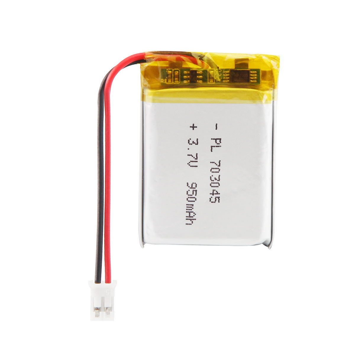 3.7V 950mAh 703045 Batterie Lithium Polymère Rechargeable Longueur 47mm