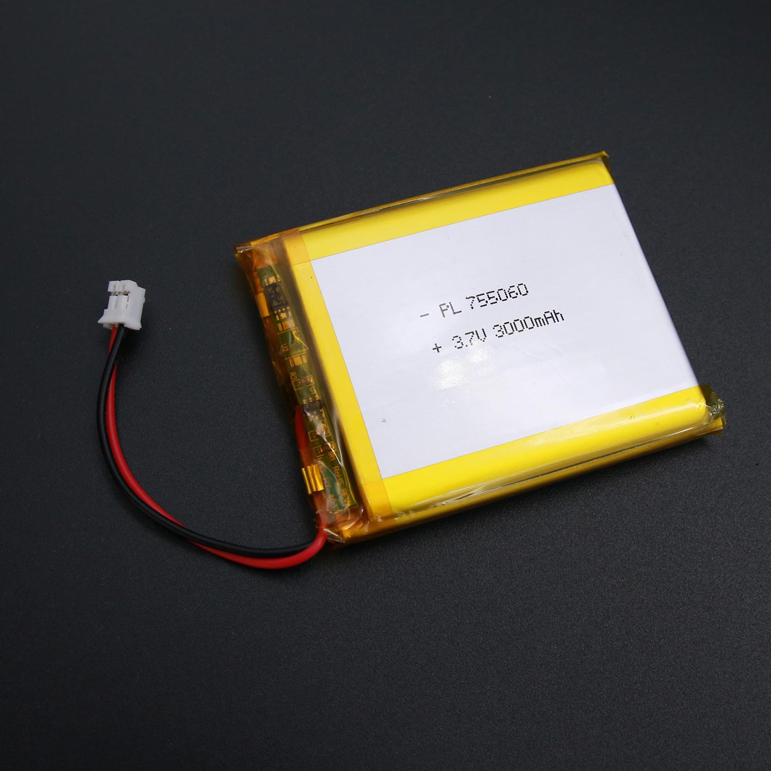 Batteria ai polimeri di litio YDL 755060 da 3000 mAh