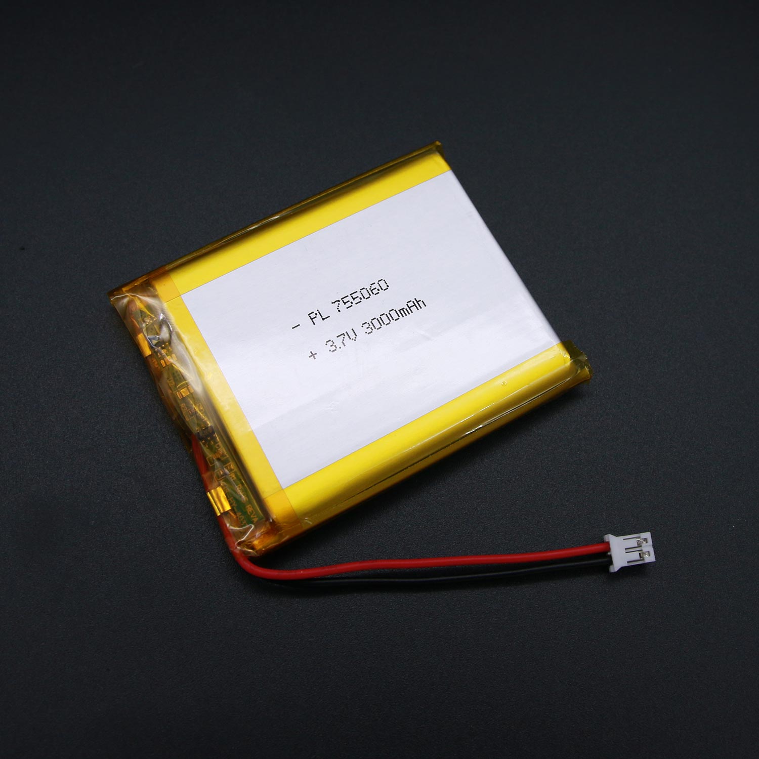 YDL 755060 3000mAh リチウムポリマーバッテリー