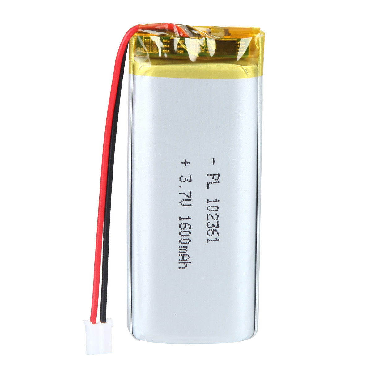 3.7V 1600mAh 102361 재충전용 리튬 중합체 건전지 길이 63mm