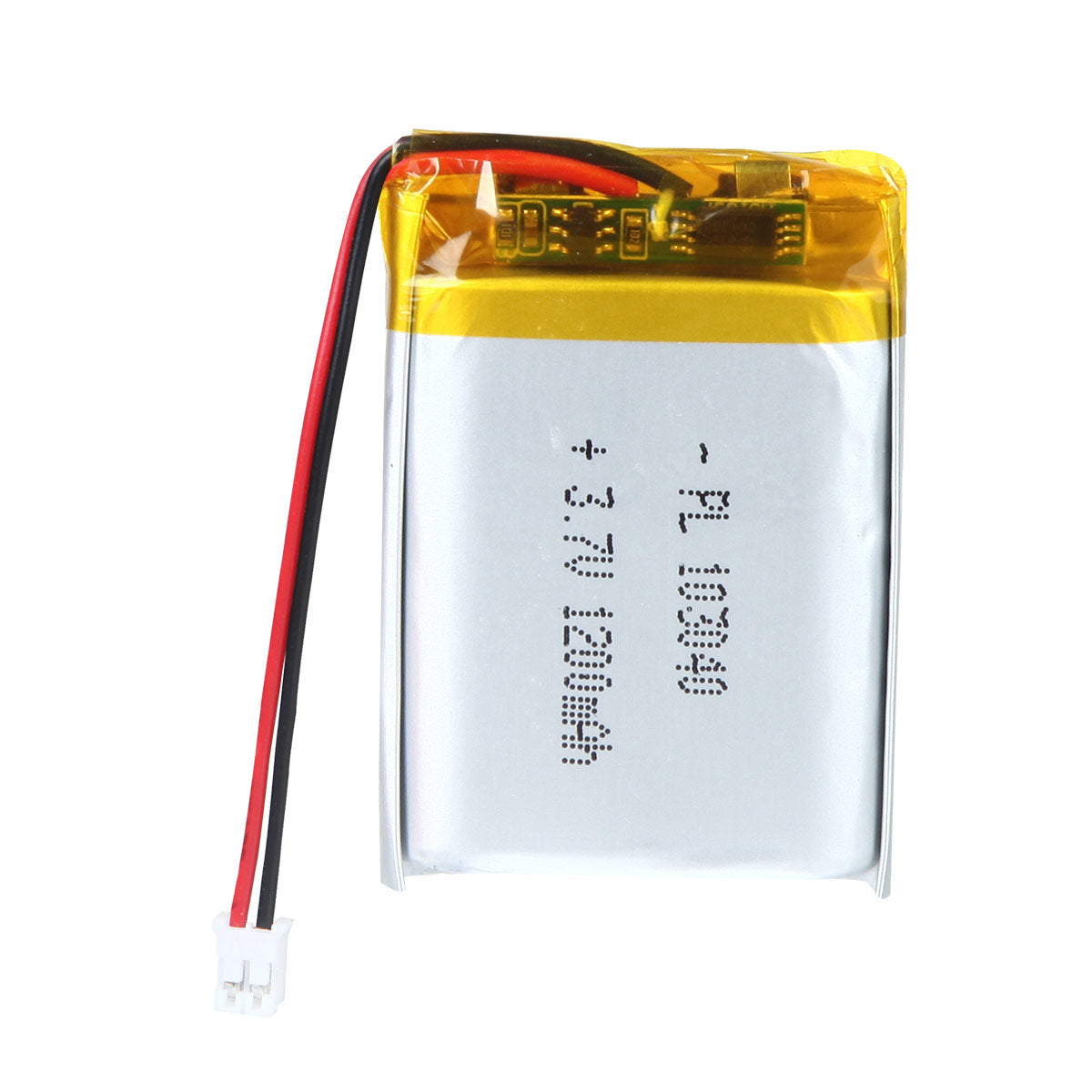 3.7V 1200mAh 103040 Batterie Lithium Polymère Rechargeable Longueur 42mm