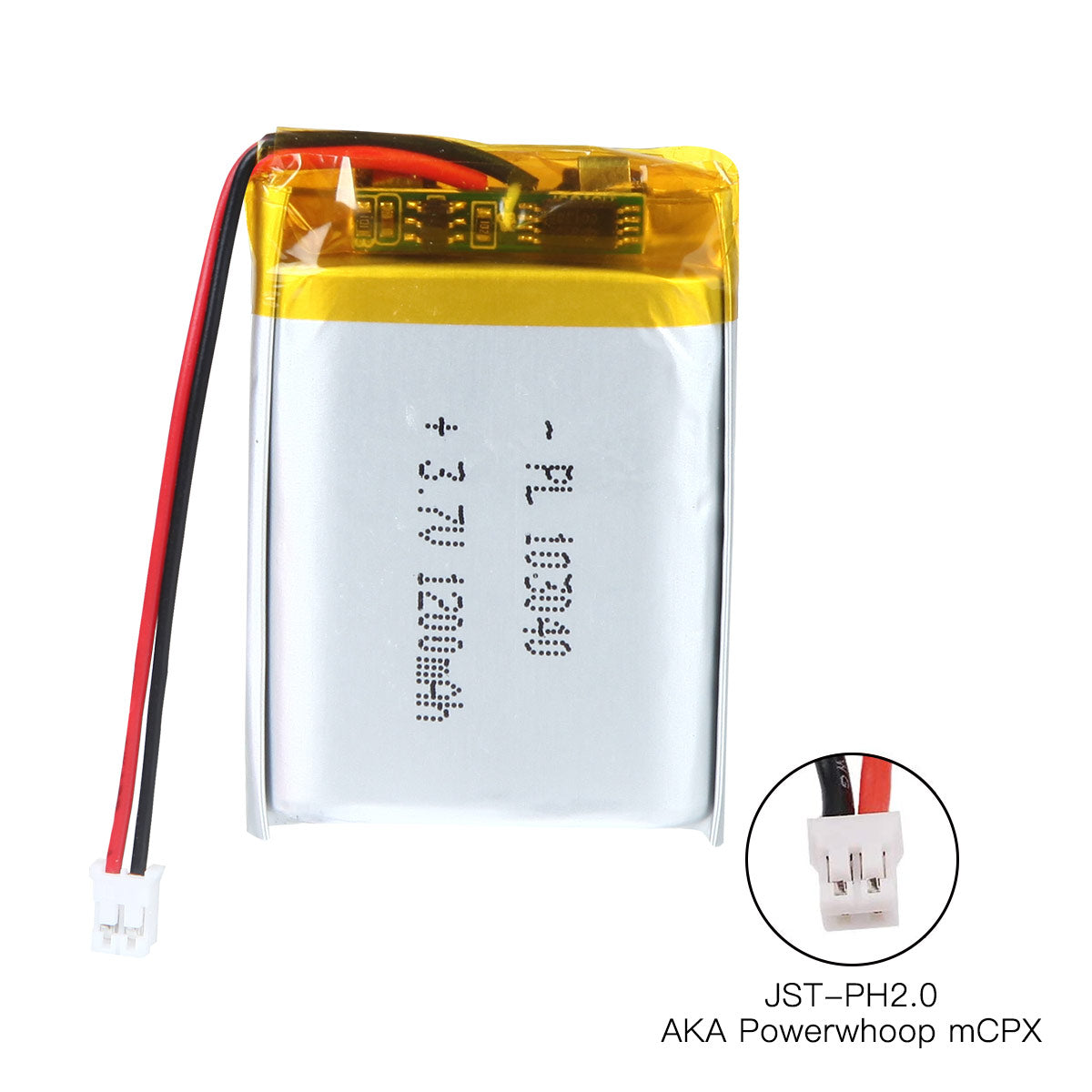 3.7V 1200mAh 103040 재충전용 리튬 중합체 건전지 길이 42mm