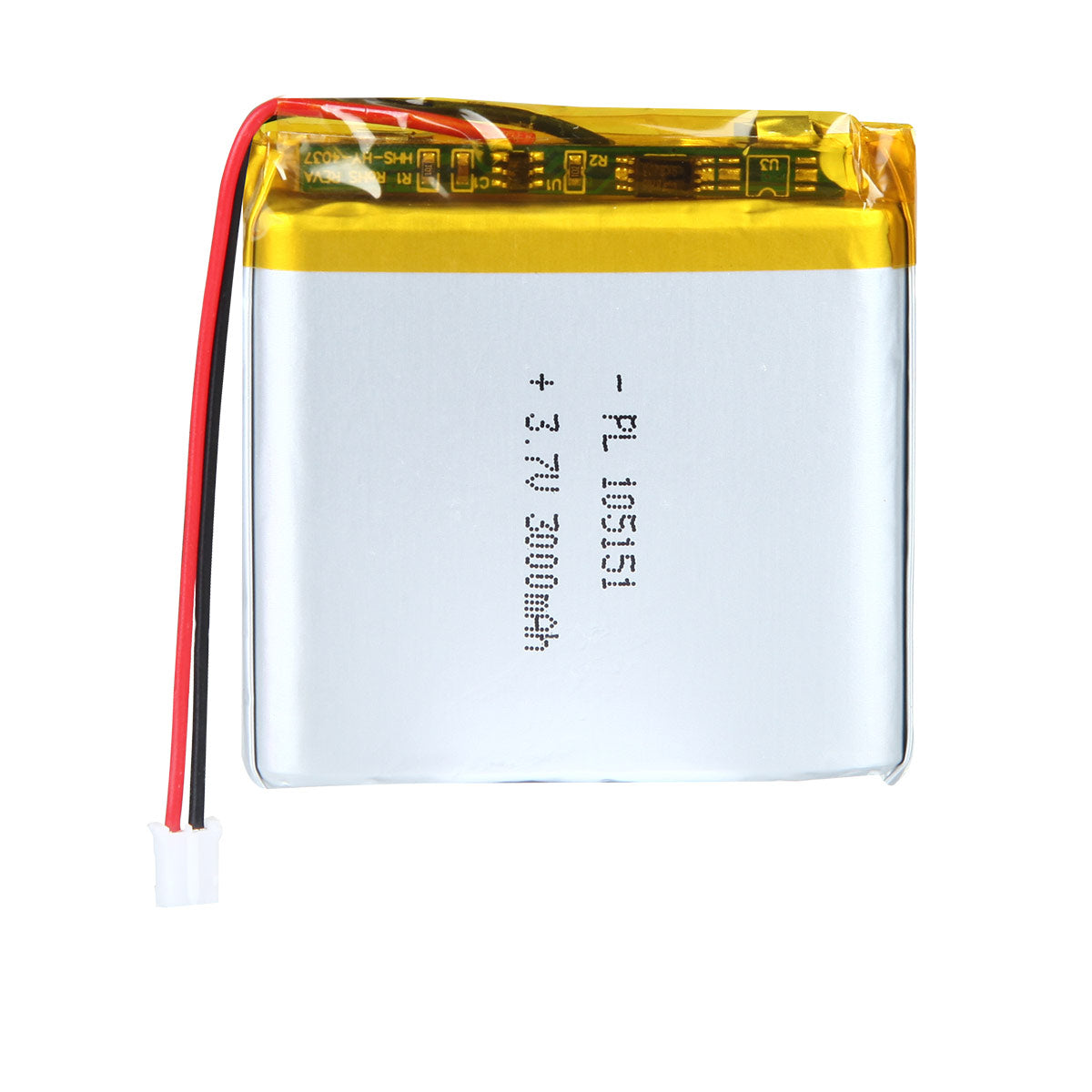 3.7V 3000mAh 105151 재충전용 리튬 중합체 건전지 길이 53mm