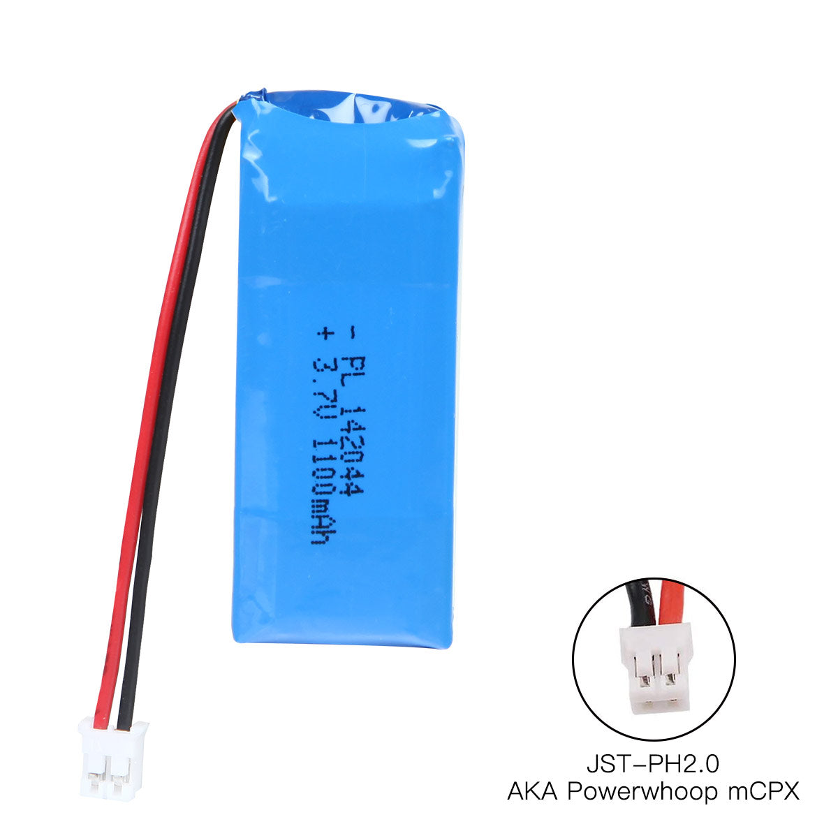 3.7V 1100mAh 142044 재충전용 리튬 중합체 건전지 길이 46mm