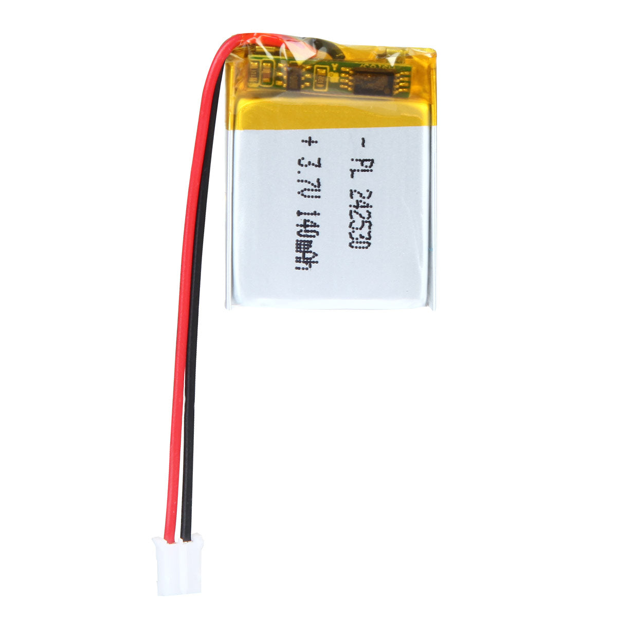 YDL 3.7V 140mAh 242530 재충전용 리튬 중합체 건전지 길이 32mm