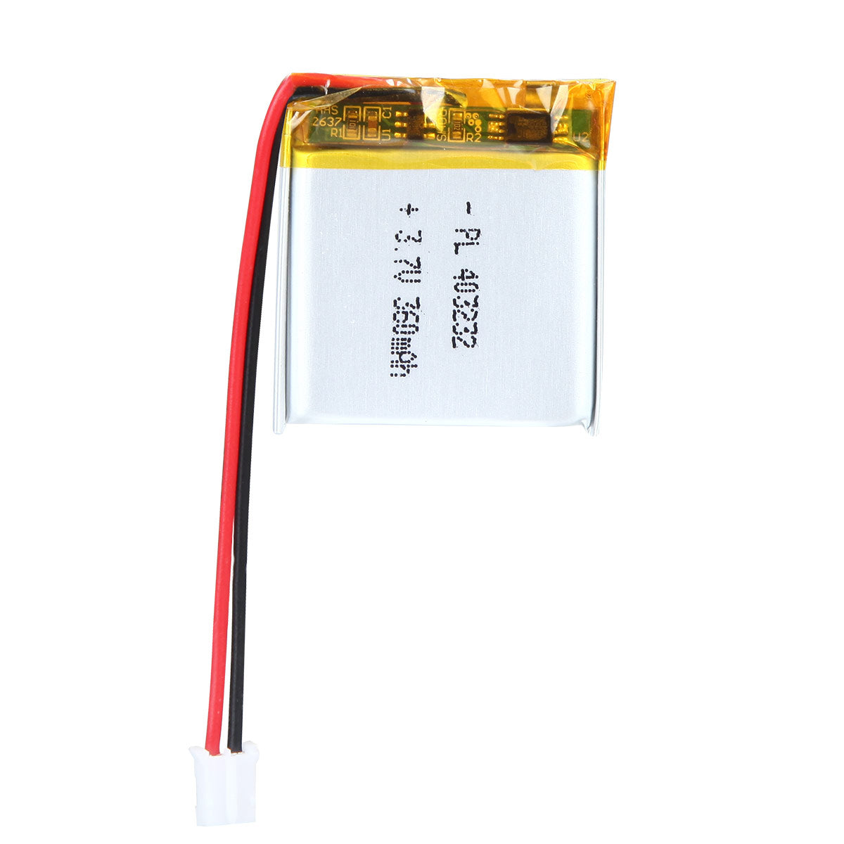 YDL 3.7V 360mAh 403232 充電式リチウムポリマー電池 長さ 34mm