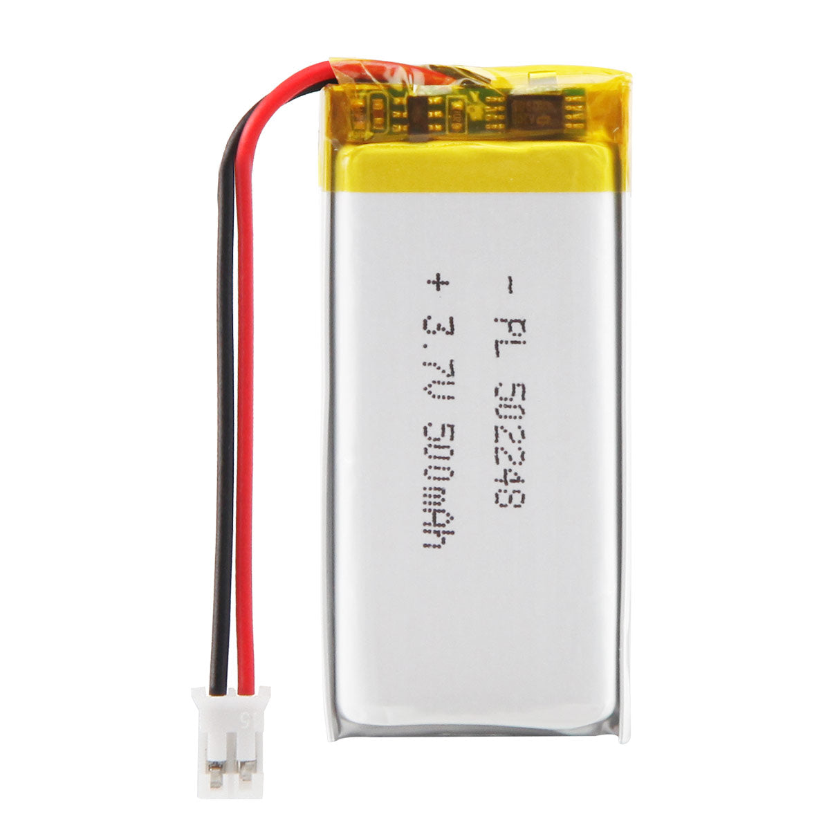 YDL 3.7V 500mAh 502248 충전식 폴리머 리튬 이온 배터리 길이 50mm