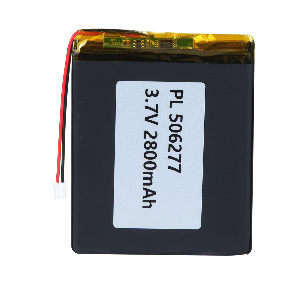 YDL 3.7V 2800mAh 506277 재충전용 리튬 중합체 건전지 길이 79mm