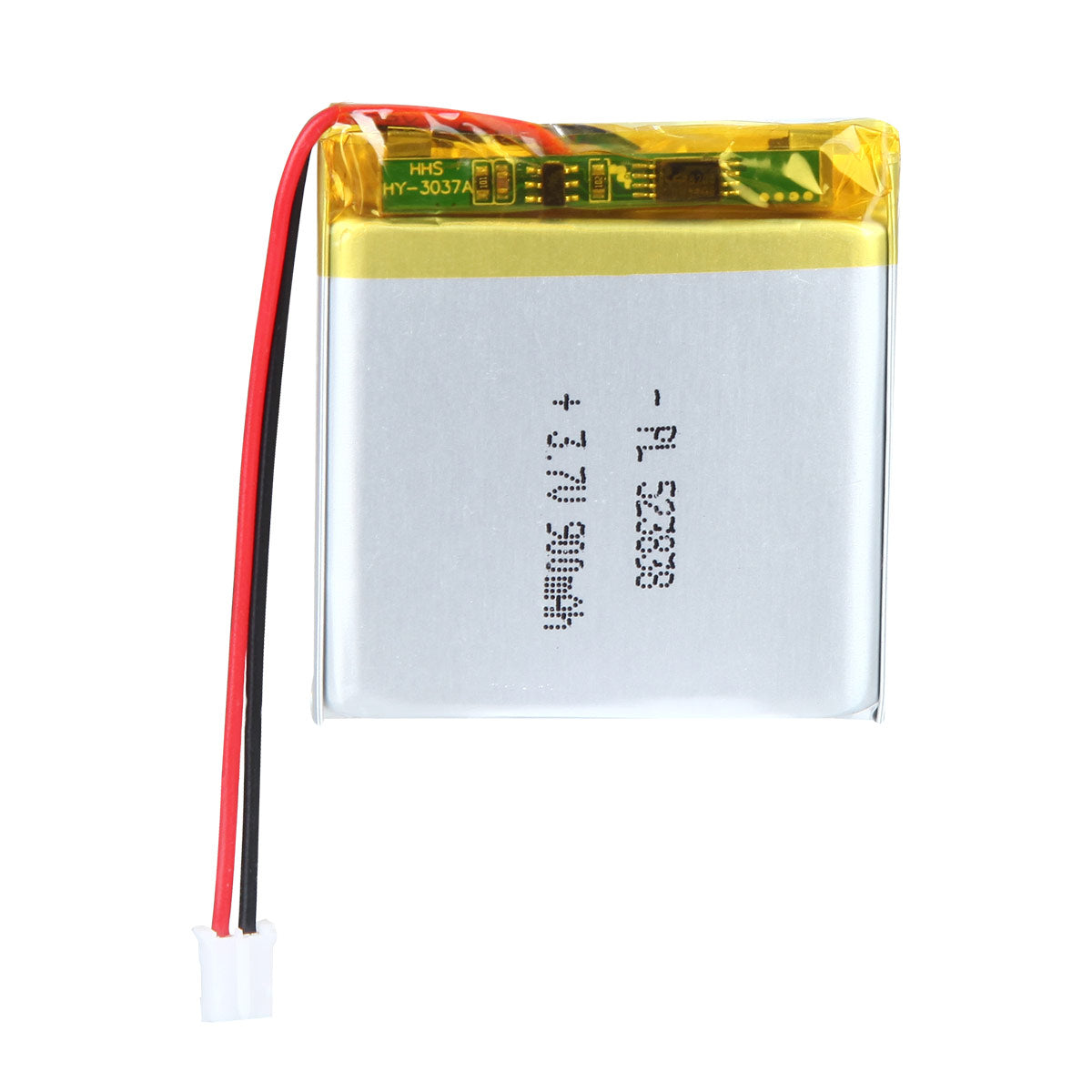 Batteria ricaricabile ai polimeri di litio YDL 3,7 V 900 mAh 523838 Lunghezza 40 mm