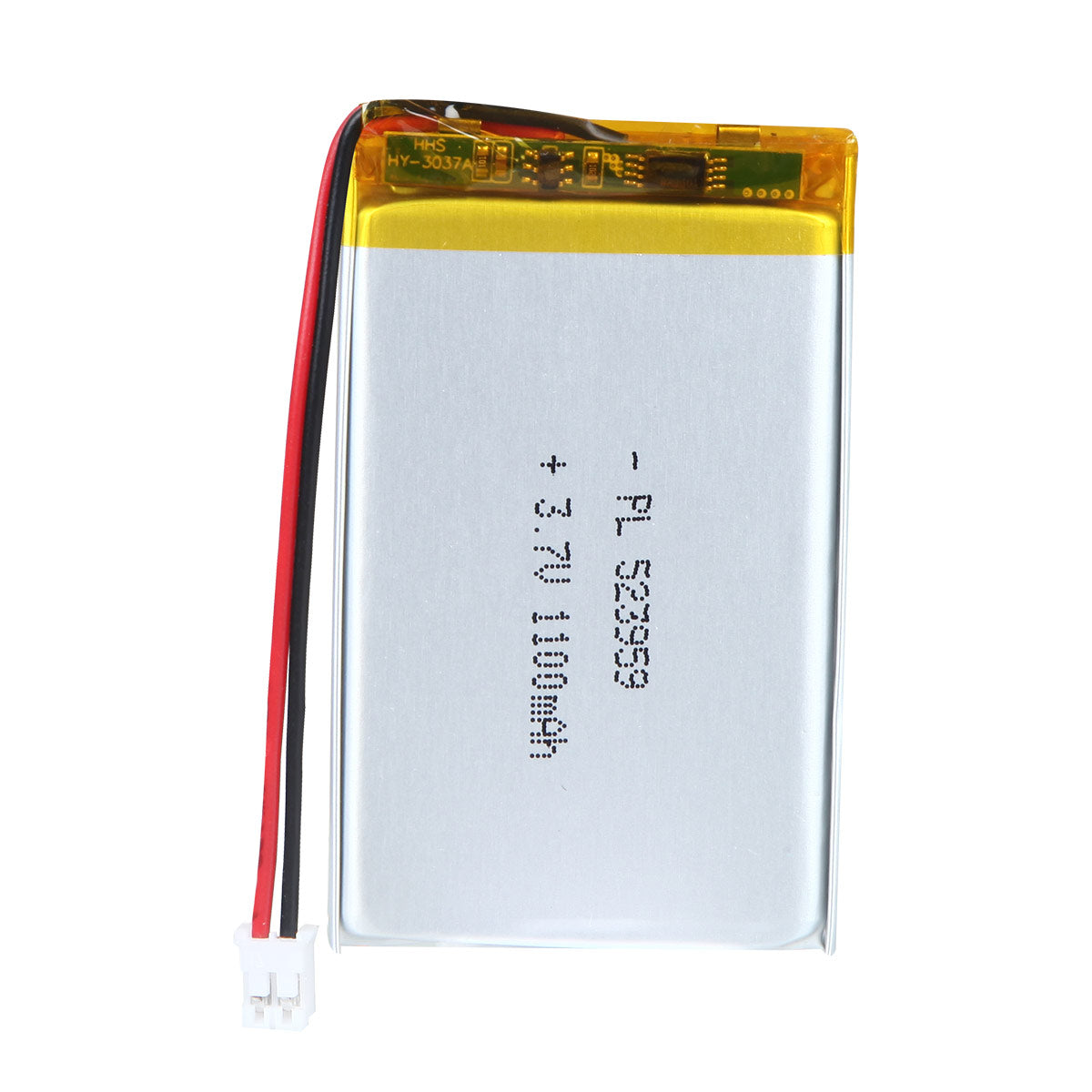 YDL 3.7V 1100mAh 523959 충전식 폴리머 리튬 이온 배터리 길이 61mm