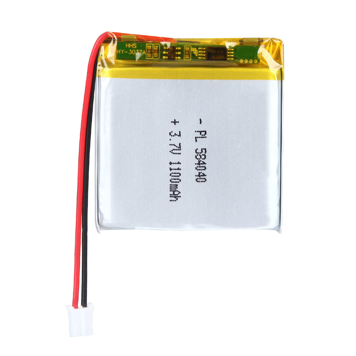 Batteria ricaricabile ai polimeri di litio YDL 3.7V 1100mAh 584040 Lunghezza 42mm