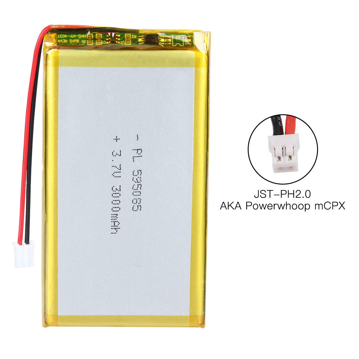 Batería recargable de polímero de litio YDL 3.7V 3000mAh 595085