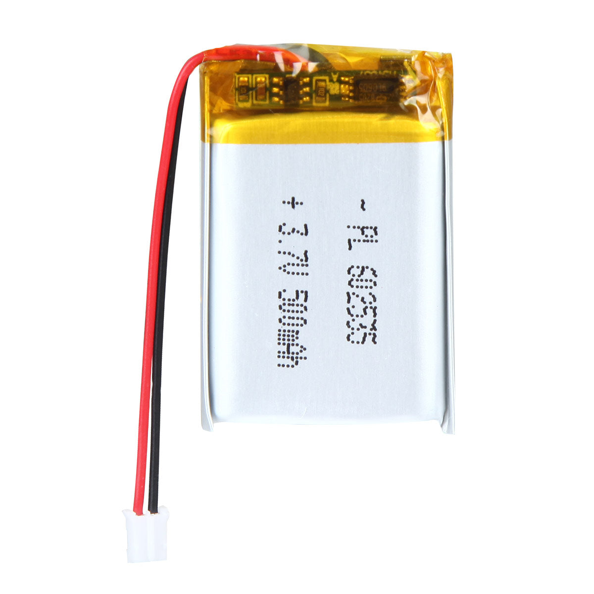 YDL 3.7V 500mAh 602535 충전식 리튬 폴리머 배터리 길이 37mm