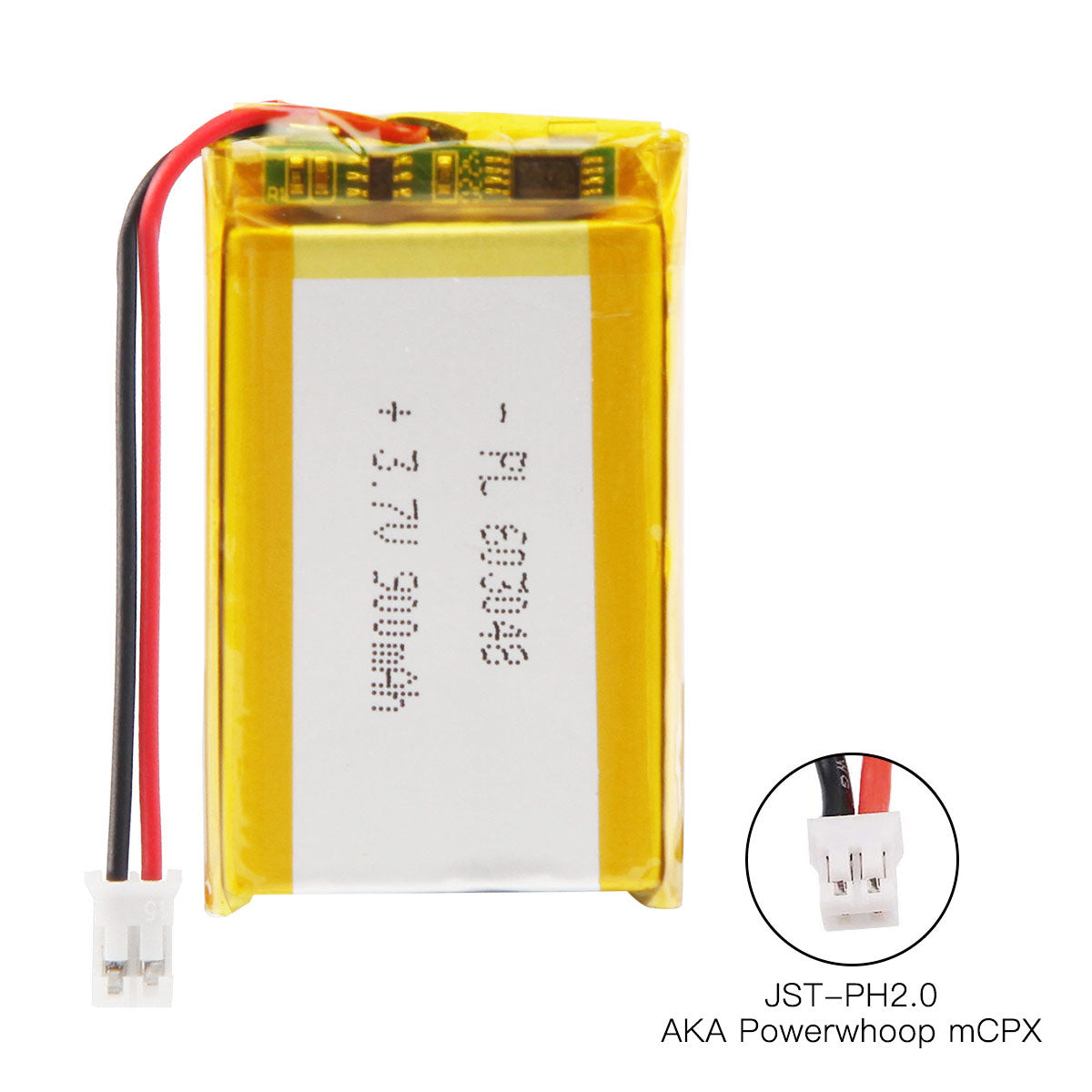 3.7V 900mAh 603048 充電式リチウムポリマー電池
