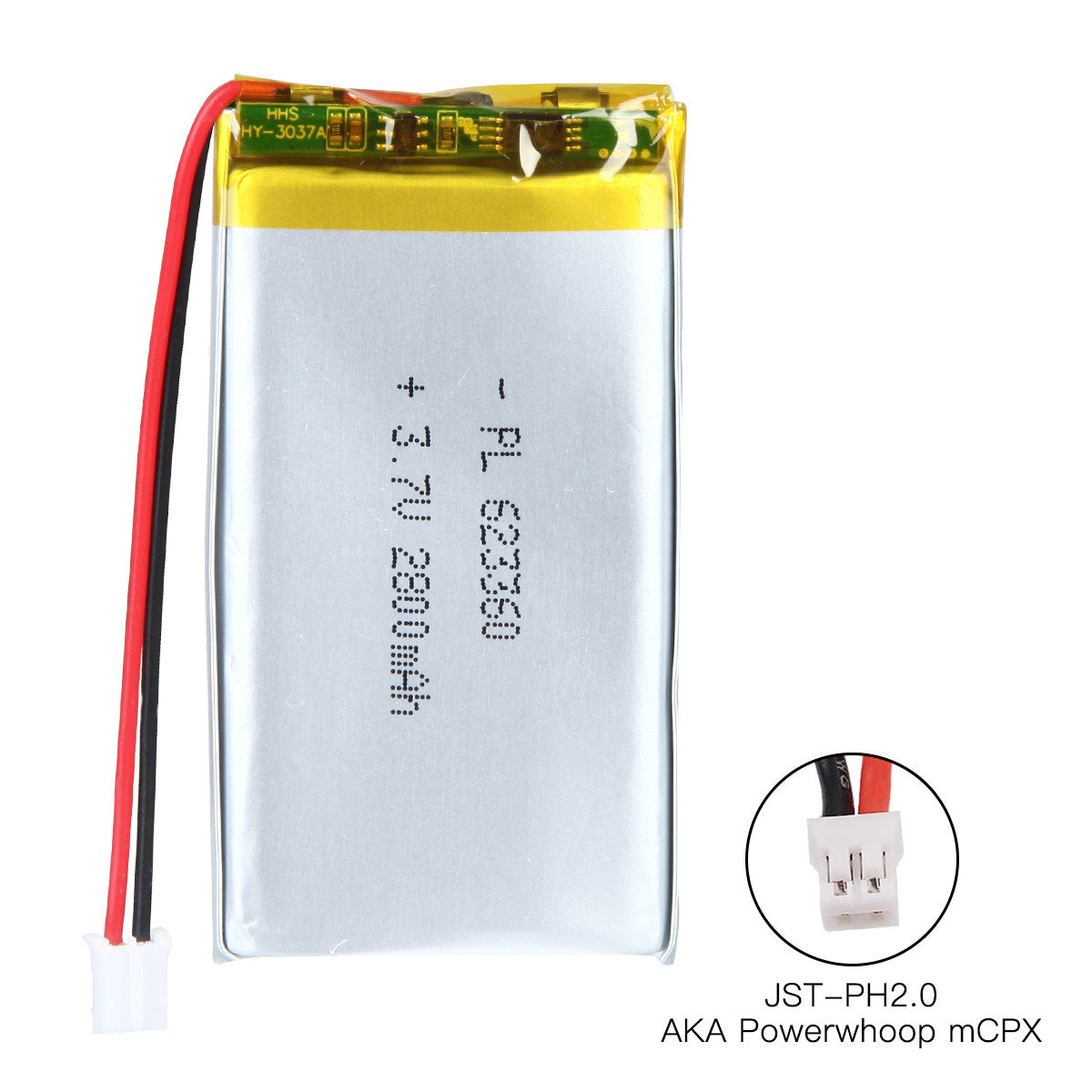 Batteria ricaricabile ai polimeri di litio YDL 3,7 V 1500 mAh 623360