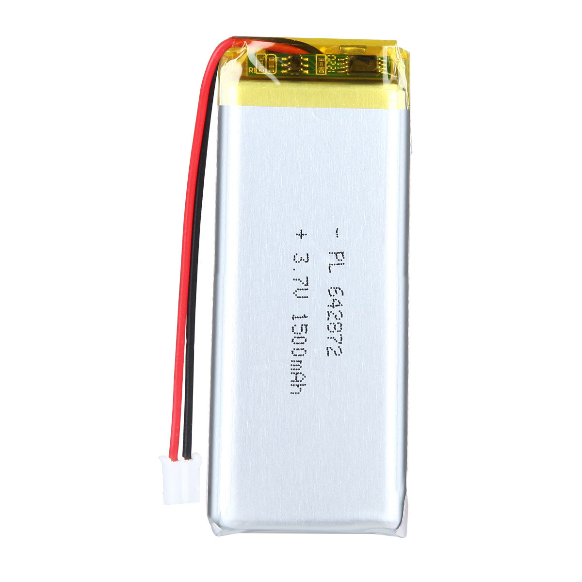 YDL 3.7V 1500mAh 642872 재충전용 리튬 중합체 건전지 길이 74mm