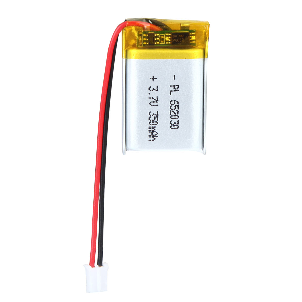 YDL 3.7V 350mAh 652030 Rechargeable Lithium Polymer Battery Length 32mm