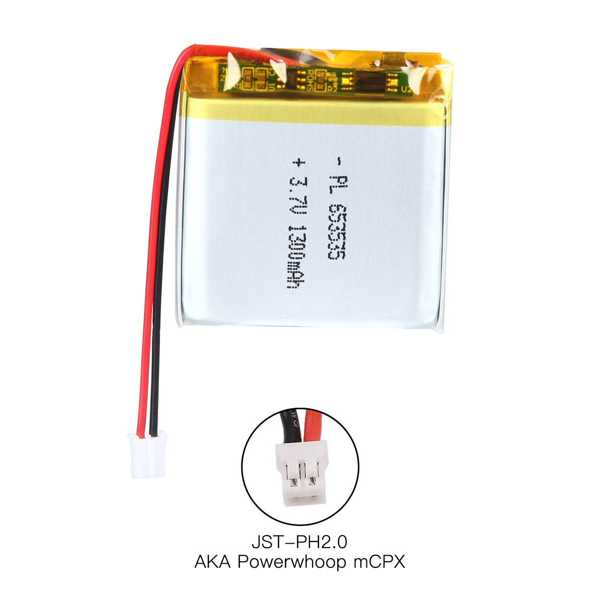YDL 3.7V 710mAh 653535 充電式リチウムポリマー電池