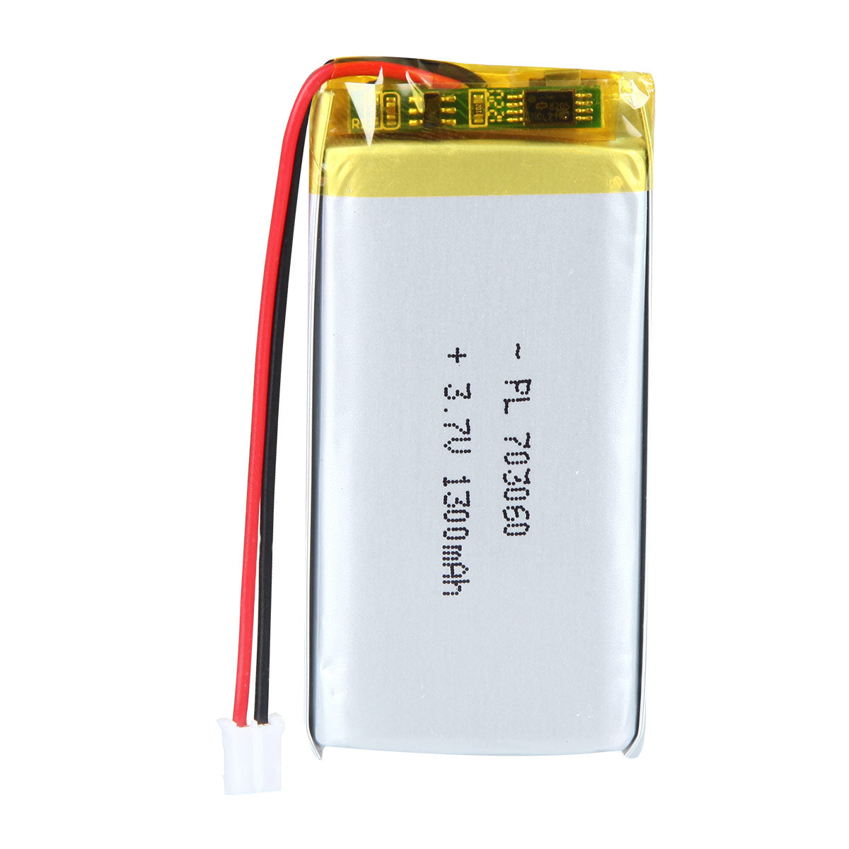 YDL 3.7V 1300mAh 703060 충전식 리튬 폴리머 배터리 길이 62mm