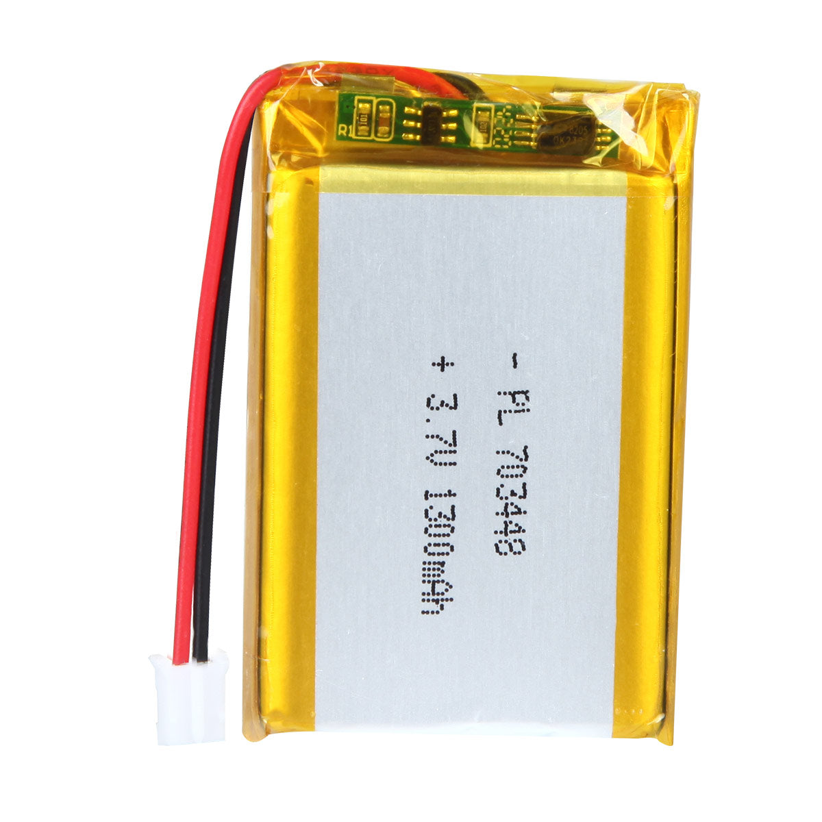 YDL 3.7V 1300mAh 703448 재충전용 리튬 폴리머 배터리 길이 50mm