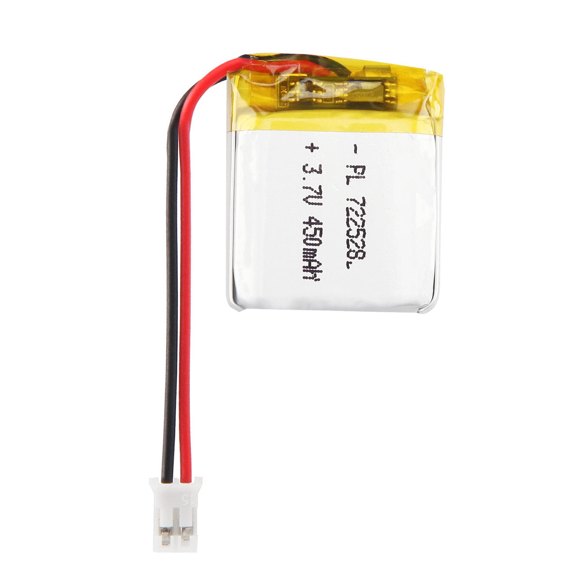 YDL 3.7V 450mAh 722528 재충전용 리튬 중합체 건전지 길이 30mm