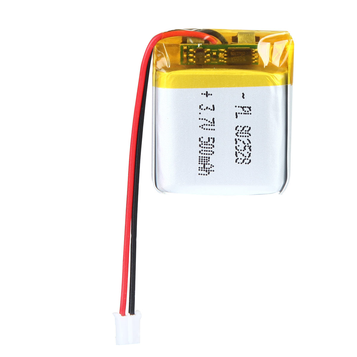 YDL 3.7V 480mAh 802528 Rechargeable Lipo Battery with JST Connector - YDL Battery