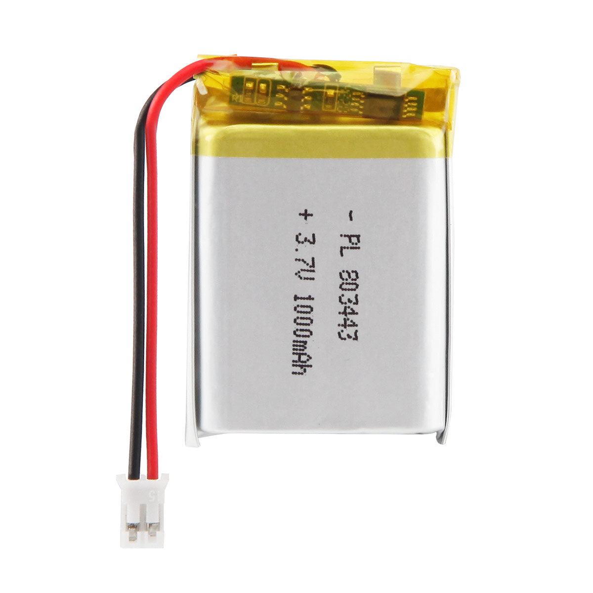 YDL 3.7V 1000mAh 803443 충전식 리튬 폴리머 배터리 길이 45mm