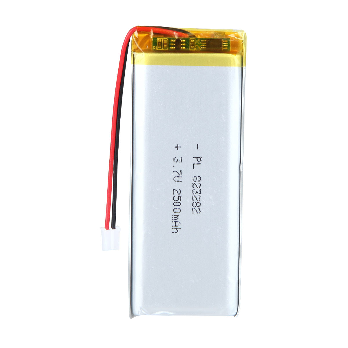 YDL 3.7V 2500mAh 823282 재충전용 리튬 중합체 건전지 길이 84mm
